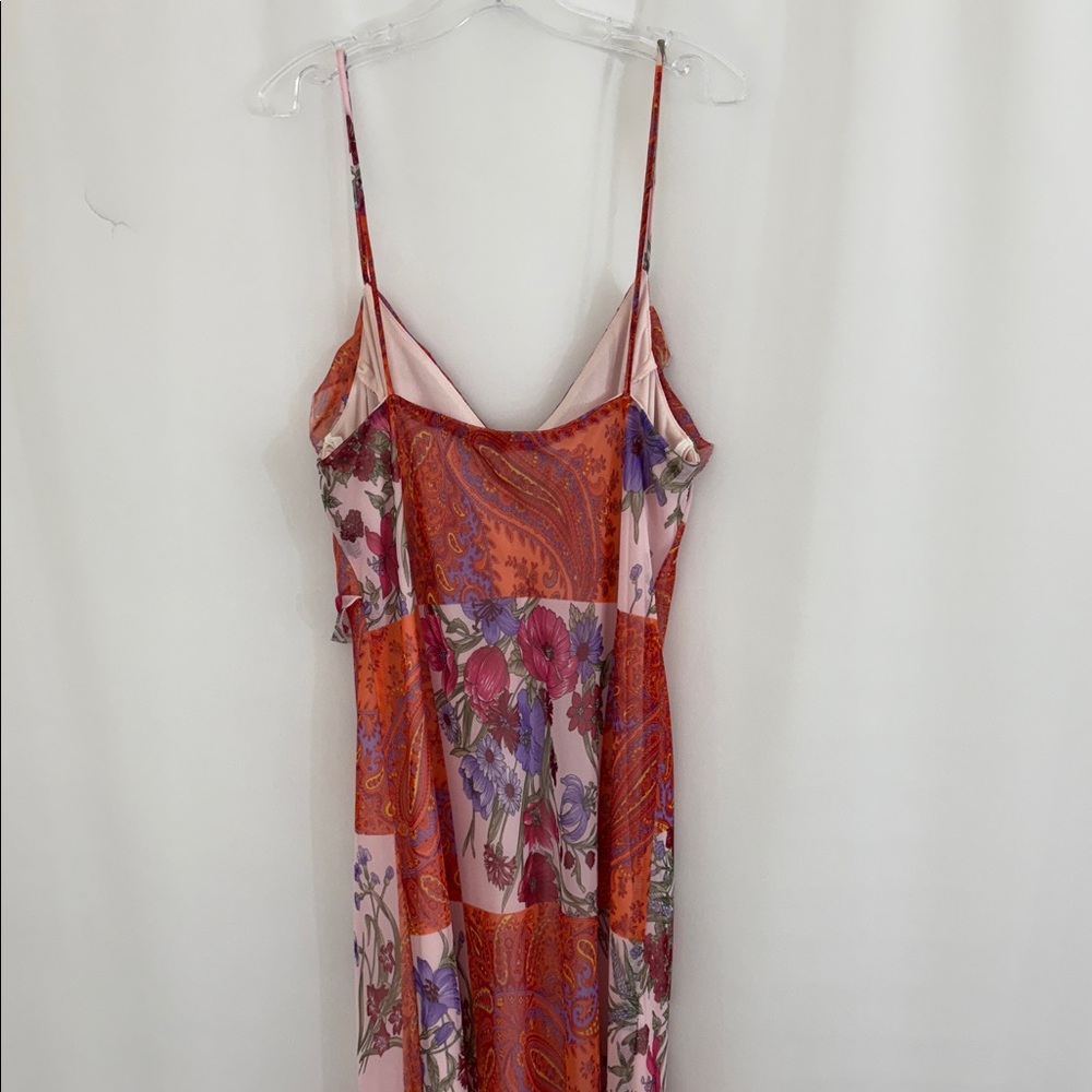 Women’s Rampage Vibrant Patchwork Midi Dress Size 11 Juniors - Picture 4 of 5